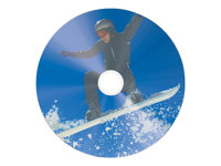 Verbatim - 50 x DVD-R - 4.7 Go 16x - argent - surface imprimable par jet d'encre, surface imprimable large - spindle 43645