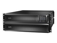 APC Smart-UPS X 3000 Rack/Tower LCD - Onduleur - CA 208/220/230/240 V - 2.7 kW - 3000 VA - Ethernet 10/100, RS-232 - connecteurs de sortie : 9 - 2U - noir SMX3000RMHV2UNC