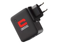 Crosscall Power Pack - Banque d'alimentation/adaptateur secteur - Li-Ion - 3350 mAh - 2.1 A - 2 connecteurs de sortie (USB) - noir SCPB.BO.NN000