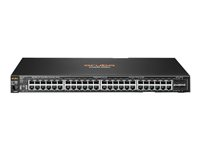 HPE Aruba 2530-48G - Commutateur - Géré - 48 x 10/100/1000 + 4 x Gigabit SFP - de bureau, Montable sur rack, fixation murale J9775A