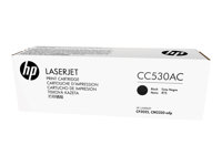 HP 304A - Noir - originale - LaserJet - cartouche de toner (CC530AC) Contract - pour Color LaserJet CM2320fxi, CM2320n, CM2320nf, CP2025, CP2025dn, CP2025n, CP2025x CC530AC