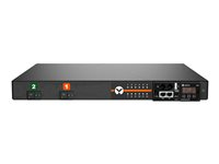 Geist Switched Unit Level Monitoring EC MGS3E1R6-12CF13-3PS6B2H10-S - Unité de distribution secteur (rack-montable) - CA 230 V - 7.3 kW - Ethernet 10/100, RS-232, USB - entrée : IEC 60309 2P+E - connecteurs de sortie : 12 (12 x IEC 60320 C13/C19) - 19" - 3 m cordon - revêtement noir poudré VP59100