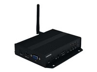 Full HD HTML5 web media player, ARM Quad core CPU, 1080p, HDMI, VGA, H.264/VC-1/MPEG-1/2/4/WMV9, built-in 16GB, with wireless, HDMI-in, RS232. XMP-6400