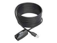 Tripp Lite 5M USB 3.0 SuperSpeed Active Extension Repeater Cable A M/F 16ft 16' 5 Meter - Rallonge de câble USB - USB type A (M) pour USB type A (F) - USB 3.0 - 5 m - actif - gris U330-05M