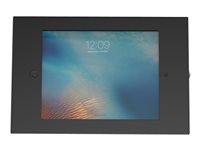 Compulocks Full Jacket iPad 9.7" Wall Mount Enclosure Black - Boîtier - Anti-vol - pour tablette - verrouillable - aluminium de haute qualité - noir - montable sur mur, support pour ordinateur de bureau 260ENB