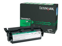 Lexmark - À rendement extrêmement élevé - noir - original - cartouche de toner - pour Lexmark T654dn, T654dtn, T654n T654X80G