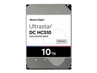 WD Ultrastar DC HC510 HUH721010ALN600 - Disque dur - 10 To - interne - 3.5" - SATA 6Gb/s - 7200 tours/min - mémoire tampon : 256 Mo 0F27607