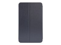 Case Logic SnapView 2.0 - Étui à rabat pour tablette - polycarbonate - gris - 7" - pour Samsung Galaxy Tab 4 (7 ") CSGE2175GRPH