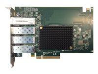 Lenovo ThinkSystem Emulex OCe14104B-NX - Adaptateur réseau - PCIe 3.0 - 10 Gigabit SFP+ x 4 - pour ThinkAgile VX Certified Node 7Y94, 7Z12; ThinkAgile VX1320 Appliance; VX7820 Appliance 7ZT7A00493