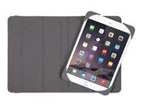 Targus Fit-N-Grip Universal 360 - Protection à rabat pour tablette / lecteur eBook - polyuréthane - noir - 8" THZ590EU