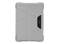 Targus Pro-Tek - Protection à rabat pour tablette - robuste - polyuréthane - argent - 9.7" - pour Apple 9.7-inch iPad (5th generation, 6th generation); 9.7-inch iPad Pro; iPad Air; iPad Air 2 THZ73711GL