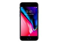 Apple iPhone 8 - Smartphone - 4G LTE Advanced - 256 Go - GSM - 4.7" - 1334 x 750 pixels (326 ppi) - Retina HD - 12 MP (caméra avant 7 MP) - gris MQ7C2ZD/A