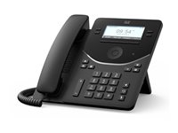 Cisco Desk Phone 9841 - Téléphone VoIP - avec Trusted Platform Module (TPM) 2.0 avec ID d'appelant/appel en instance - SIP, RTCP, RTP, SRTP, SDP - 4 lignes - noir de charbon DP-9841-K9=