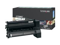 Lexmark - Noir - original - cartouche de toner LCCP, LRP - pour Lexmark C770dn, C770dtn, C770n, C772, C772dn, C772dtn, C772n, X772e, X772es C7700KS