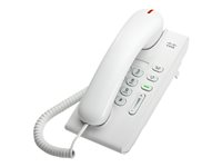 Cisco Unified IP Phone 6901 Standard - Téléphone VoIP - SCCP - blanc CP-6901-W-K9=