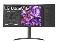 LG 34WQ75C-B - écran LED - incurvé - 34.14" - HDR 34WQ75C-B