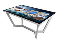 NEC ZLEGS-65-850-W - Composant de montage (pieds de table) pour écran plat interactif - blanc - Taille d'écran : 65" - pour MultiSync X651UHD-2 IGT 100014246
