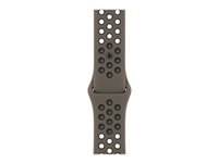Apple Nike - Bracelet pour montre intelligente - 45 mm - taille Regular - gris olive/noir MPH73ZM/A