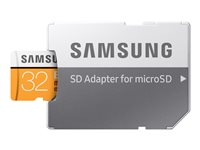 Samsung EVO MB-MP32GA - Carte mémoire flash (adaptateur microSDHC - SD inclus(e)) - 32 Go - UHS Class 1 / Class10 - microSDHC UHS-I MB-MP32GA/EU