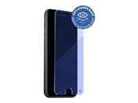 BigBen CONNECTED Force Glass Anti-blue - Protection d'écran pour téléphone portable - 2.5D - verre - bleu légèrement transparent - pour Apple iPhone SE (2e génération) FGEVOIP9AB