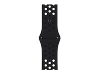 Apple Nike - Bracelet pour montre intelligente - 41 mm - taille Regular - Noir/noir MPGN3ZM/A
