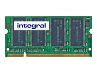 Integral - DDR - module - 1 Go - SO DIMM 200 broches - 333 MHz / PC2700 - CL2.5 - 2.5 V - mémoire sans tampon - non ECC IN1V1GNRKBX