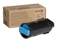 Xerox - Haute capacité - cyan - original - cartouche de toner - pour VersaLink C600, C605 106R03904