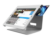 Compulocks Nollie iPad 9.7" POS Counter Top Kiosk White - Pied - pour tablette - blanc - support pour ordinateur de bureau - pour Apple 9.7-inch iPad Pro 260NPOSW