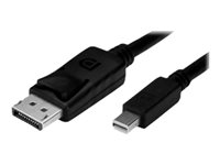 MCL Samar - Câble DisplayPort - Mini DisplayPort (M) pour DisplayPort (M) - 3 m - verrouillé - noir MC395E-3M