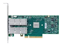 Mellanox ConnectX-3 FDR VPI IB/E Adapter - Adaptateur réseau - PCIe 3.0 x8 profil bas - QSFP+ x 2 - pour System x35XX M4; x3650 M3; x3650 M4 HD; x3690 X5; x3850 X5; x3850 X6; x3950 X5; x3950 X6 00D9550