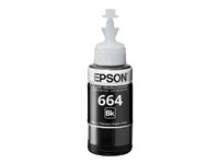 Epson T6641 - 70 ml - noir - original - recharge d'encre - pour Epson L386; EcoTank ET-2600, 2650, L121; EcoTank ITS L3050, L3060, L3070 C13T66414A