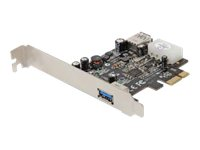 Fujitsu - Adaptateur USB - PCIe 2.0 profil bas - USB, USB 2.0, USB 3.0 - 2 ports - pour PRIMERGY RX2520 M1, RX4770 M2, RX4770 M3, RX600 S6, SX150 S8, SX350 S8, TX2540 M1 S26361-F3749-L501