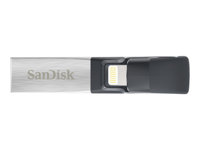 SanDisk iXpand - Clé USB - 16 Go - USB 3.0 / Lightning SDIX30C-016G-GN6NN
