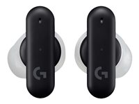 Logitech G FITS - Écouteurs sans fil avec micro - intra-auriculaire - Bluetooth / LIGHTSPEED - noir 985-001182