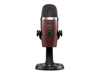 Blue Microphones Yeti Nano - Microphone - USB - onyx rouge 988-000202