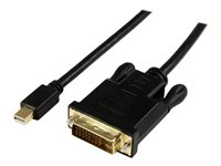 StarTech.com Câble Adaptateur Mini DisplayPort vers DVI-D Actif 1,8 m - Convertisseur Mini DP vers DVI - M/M - 1920 x 1200 - Câble DisplayPort - Mini DisplayPort (M) pour DVI-D (M) - 1.8 m - actif - noir MDP2DVIMM6BS