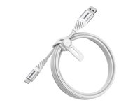 OtterBox Premium - Câble USB - 24 pin USB-C (M) pour USB (M) - USB 2.0 - 3 A - 2 m - blanc nuage 78-52668