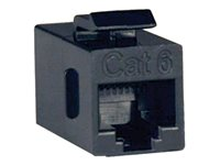 Tripp Lite Cat6 Straight Through Modular In-line Snap-in Coupler RJ45 F/F - Prise modulaire - 2 ports N235-001