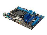 ASUS M5A78L-M LX3 - Carte-mère - micro ATX - Socket AM3+ - AMD 760G Chipset - Gigabit LAN - carte graphique embarquée - audio HD (8 canaux) 90-MIBI40-G0EAY0GZ
