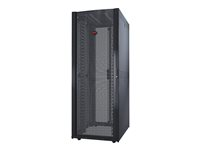 APC NetShelter SX Networking Enclosure with Sides - Rack - noir - 42U - pour P/N: SUA1000RMI2U, SUA2200RMXLI3U, SUA5000RMI5U AR3140