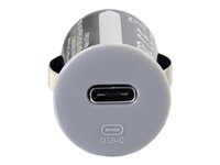 C2G 1-Port USB-C Car Charger, 3A Output - Adaptateur d'alimentation pour voiture - 3 A (24 pin USB-C) - noir 80918