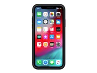 Apple Smart - Boîtier de batterie pour téléphone portable - silicone - noir - pour iPhone XS Max MRXQ2ZM/A