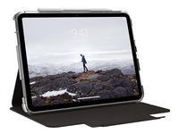 [U] Protective Case for iPad 10.9" (10th, Gen) Lucent- Black/Ice - Protection d'écran pour tablette - polycarbonate - noir, translucide - pour Apple 10.9-inch iPad (10ème génération) 12339N314040
