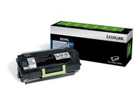 Lexmark 520HAL - Noir - original - cartouche d'encre pour impression d'étiquettes LCCP - pour Lexmark MS710dn 52D0HAL