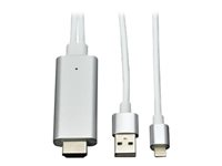 MCL MCL Samar - Câble Lightning - Lightning mâle pour HDMI, USB (alimentation uniquement) mâle - 1.8 m CG-296C/L