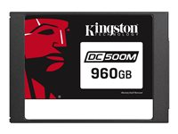 Kingston Data Center DC500M - SSD - chiffré - 960 Go - interne - 2.5" - SATA 6Gb/s - AES 256 bits - Self-Encrypting Drive (SED) SEDC500M/960G