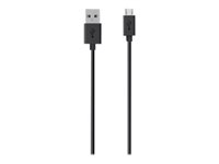 Belkin MIXIT - Câble USB - Micro-USB de type B (M) pour USB (M) - USB 2.0 - 15.2 cm - noir F2CU012BT06INBK