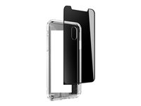 Zagg 360 Protection - Verre et Bundle de cas - boîtier de protection pour téléphone portable - verre trempé, polyuréthanne thermoplastique (TPU) - 5.8" - pour Apple iPhone XS 200101974