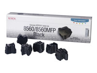 Xerox Phaser 8560MFP - Pack de 6 - noir - encres solides - pour Phaser 8560 108R00727
