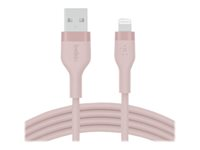 Belkin BOOST CHARGE - Câble Lightning - USB mâle pour Lightning mâle - 1 m - rose - pour Apple iPad/iPhone/iPod (Lightning) CAA008BT1MPK